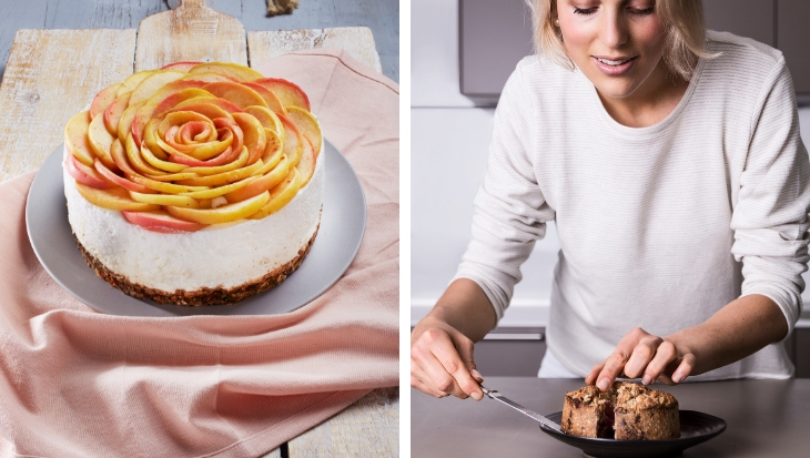 Appelroosjestaart – cheesecake van Oh My Pie!