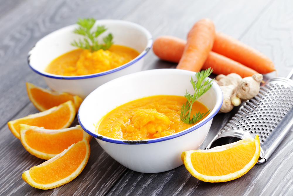 Recept sinaasappel-wortelsoep